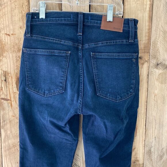 Madewell 10" High-Rise Skinny Jeans in Hayes Wash Size 26 - Picture 7 of 12